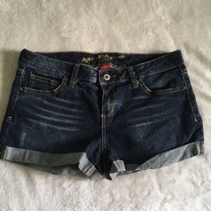 Arizona Jean company dark wash jean shorts